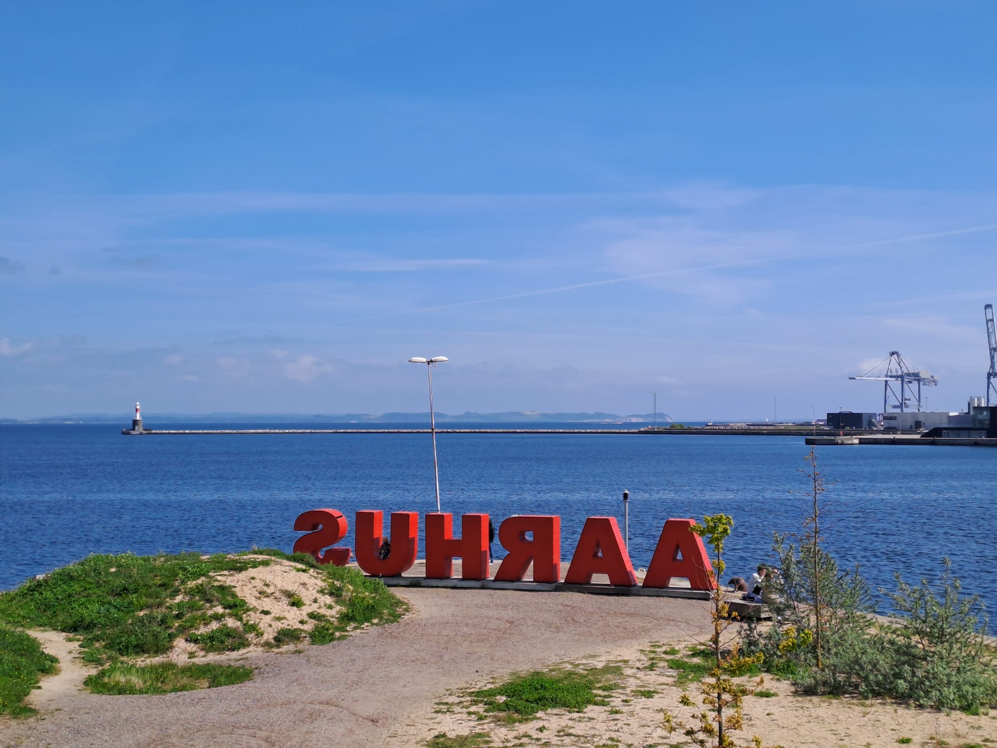 Aarhus harbor view