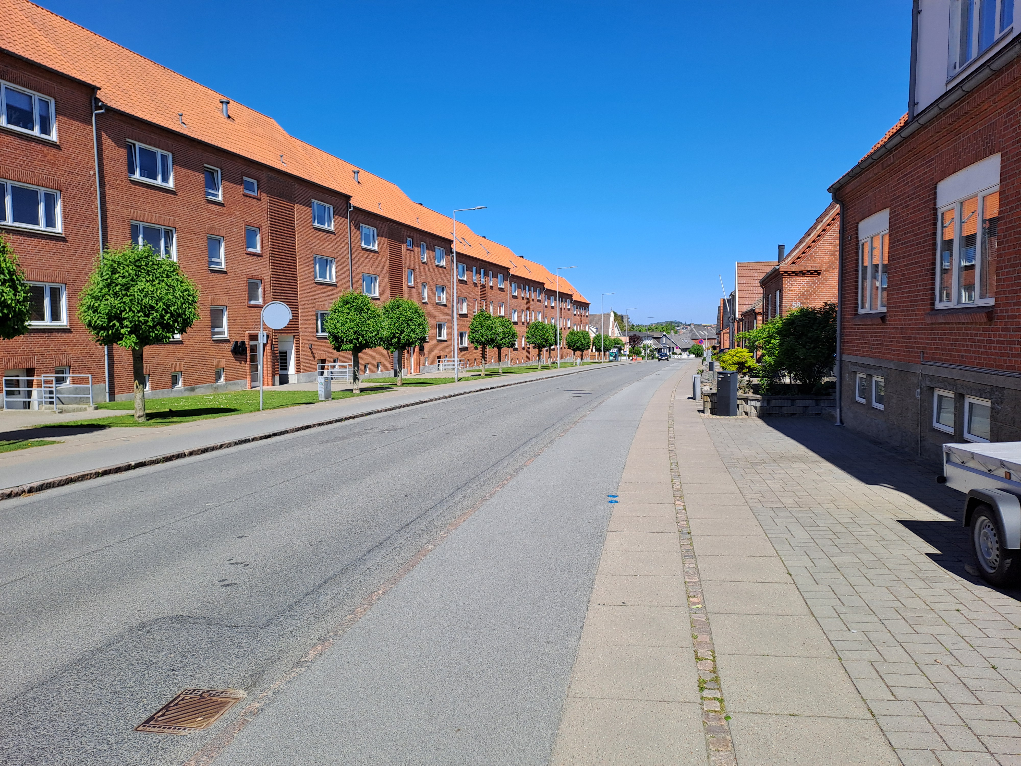 A typical street in Struer
